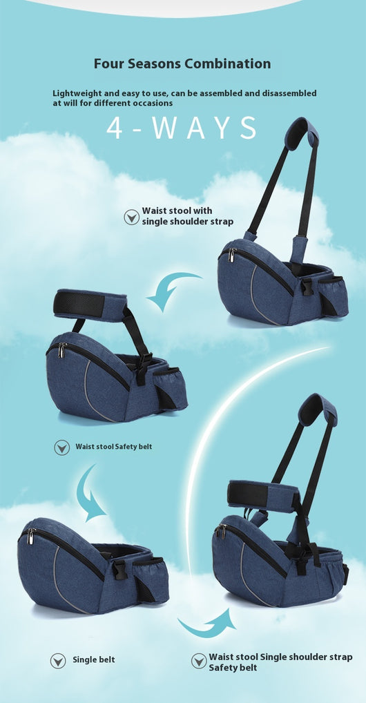 Cinturón Portabebé Ergonómico con Asiento Integrado - Image 19