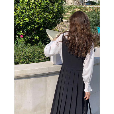 Vestido Suelto sin Mangas Cuello Redondo con Tirantes para Mujer - Image 12