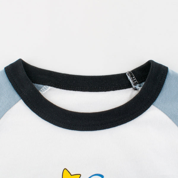 Camiseta Infantil Cuello Redondo Manga Corta 100% Algodón