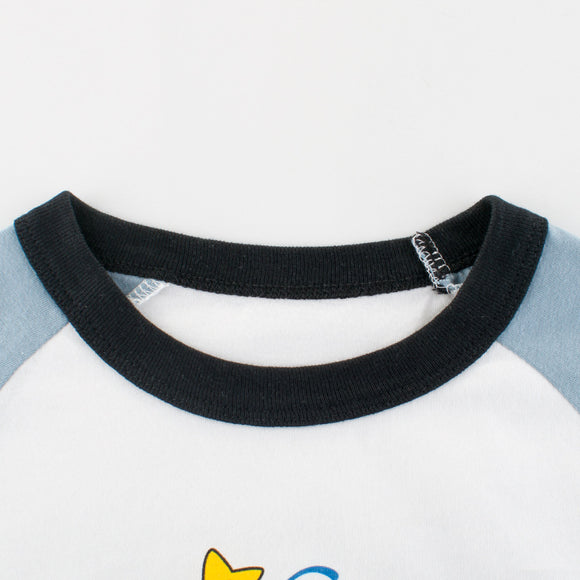Camiseta Infantil Cuello Redondo Manga Corta 100% Algodón