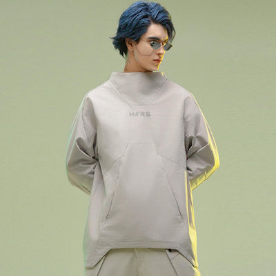 Suéter Deportivo Unisex con Corte Vertical Estructurado