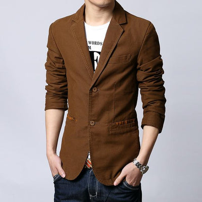 Blazer Slim Casual para Hombre - Diseño Moderno y Versátil - Image 3
