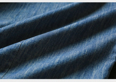 Pantalón Cropped Ancho de Tencel y Algodón para Tallas Grandes - Image 13