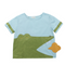 Playera Infantil Japonesa Multicolor de Manga Corta