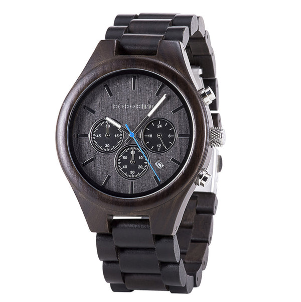 Reloj de Cuarzo Madera Minimalista para Jóvenes