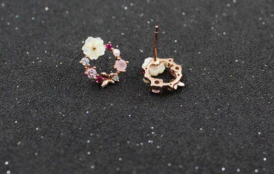Aretes de Flores en Concha Natural - Image 8