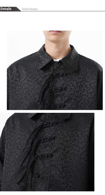 Camisa Suelta Estilo Chino Retro Artístico - Diseño Original - Image 11