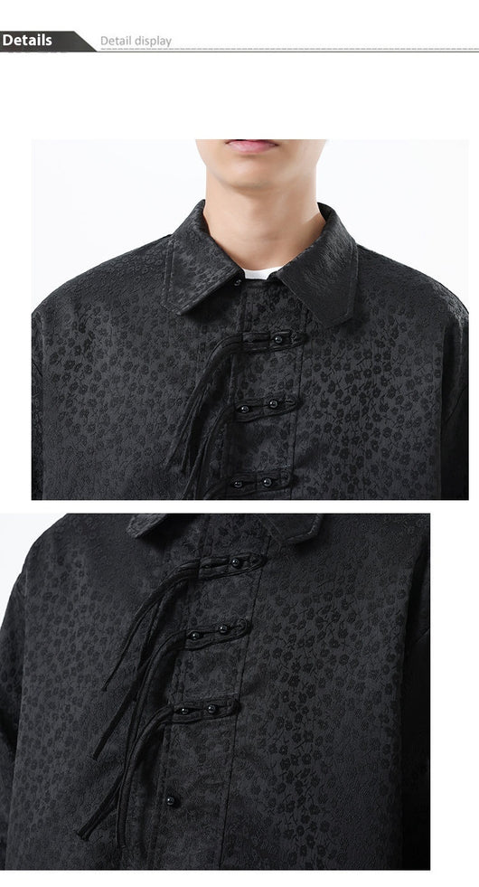 Camisa Suelta Estilo Chino Retro Artístico - Diseño Original - Image 11