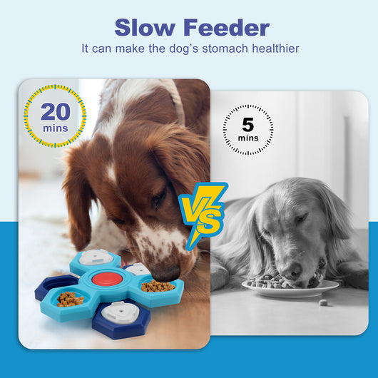 Comedero Puzzle Interactivo de 4 Capas para Perros - Comedero Lento Antideslizante - Image 6