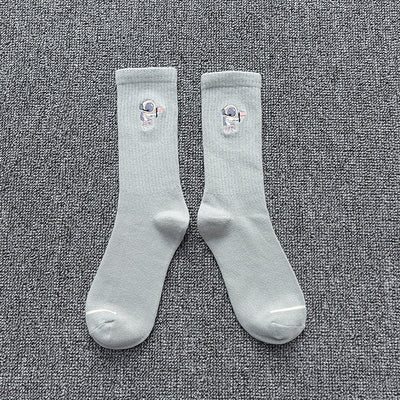 Calcetines de Algodón Estampados Astronauta - Deportivos Versátiles - Image 15