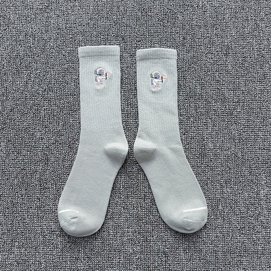 Calcetines de Algodón Estampados Astronauta - Deportivos Versátiles - Image 15