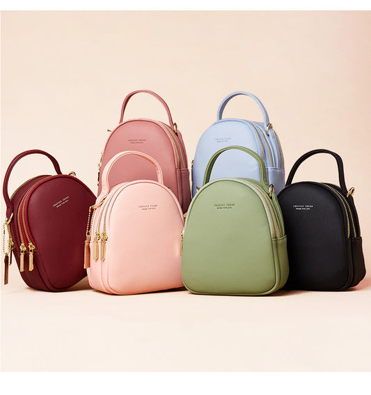 Bolsa de Tres Compartimentos con Correa Bandolera