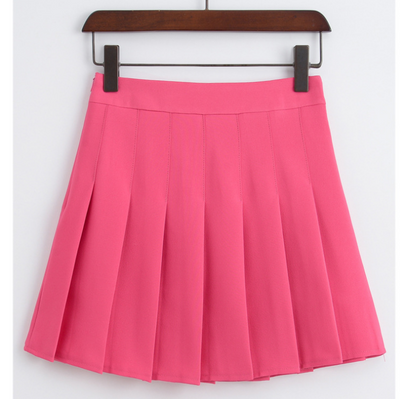 Falda Plisada Blanca de Cintura Alta Estilo Colegiala Japonesa - Image 17
