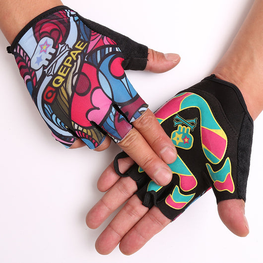 Guantes de Ciclismo QEPAE Acolchados y Transpirables - Image 5