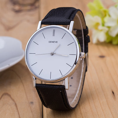 Reloj Deportivo Geneva con Correa de Cuero PU - Image 11
