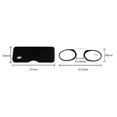 Lentes de Lectura Portátiles con Lector de Billetera Integrado y Estuche Protector - Image 4