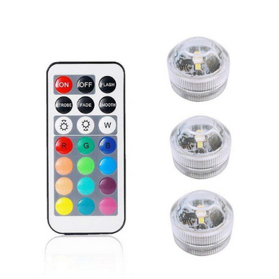 Luz LED Sumergible con Control Remoto - 5 Colores Ajustables - Image 9