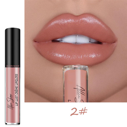 Glaseado Labial Allen Shaw - Brillo Cremoso de Larga Duración - Image 6