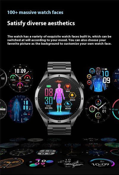 Reloj Inteligente ET485 con ECG y Llamadas Bluetooth - Image 12