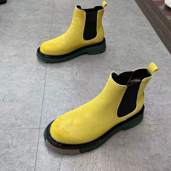 Botas Martin para Hombre con Suela y Tacón Reforzado