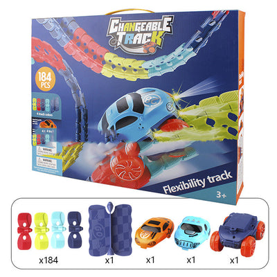 Auto de Juguete con Rieles de Luz LED Modulables - Image 23