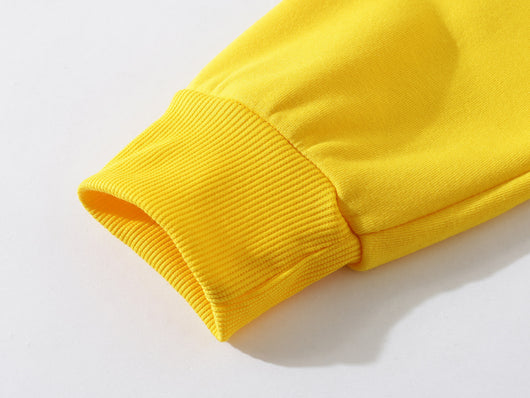 Sudadera con capucha estampado llamas oversize - Image 5