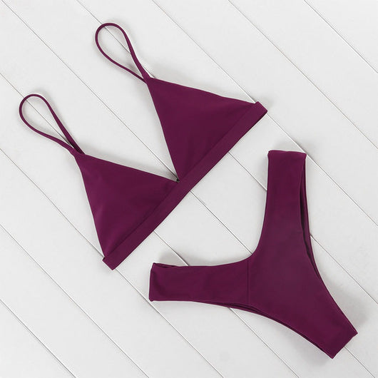 Bikini Push Up Rojo - Traje de Baño Realzador para Mujer - Image 32