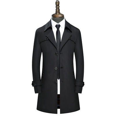 Abrigo Trench Slim Elegante