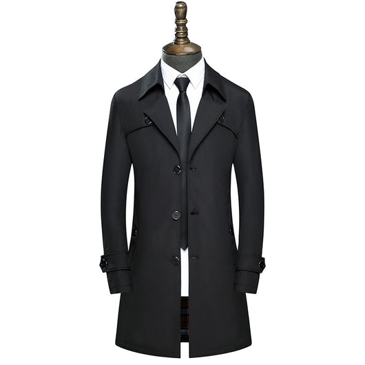 Abrigo Trench Slim Elegante