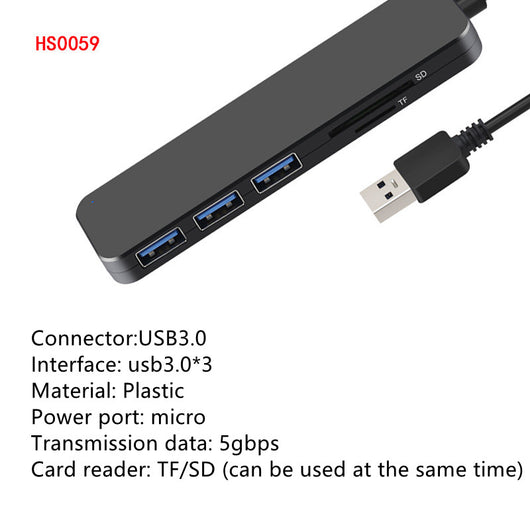 Concentrador USB 3.0 de Alta Velocidad - Divisor Múltiple - Image 22