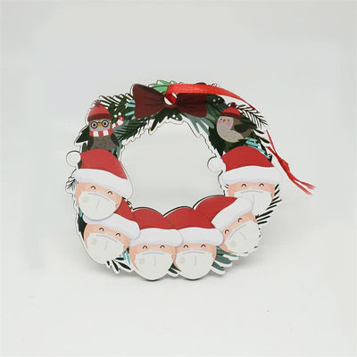 Adorno Navideño de Madera - Muñeco de Nieve Colgante - Image 13