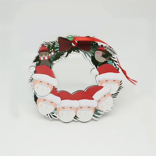 Adorno Navideño de Madera - Muñeco de Nieve Colgante - Image 13