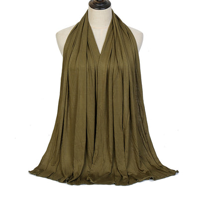 Pañuelo para la cabeza de algodón mercerizado para mujer - Image 40