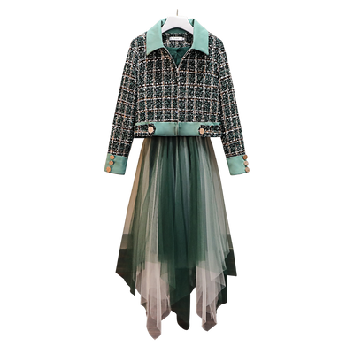 Vestido Occidental Dos Piezas Elegante y Ligero para Mujer - Image 4