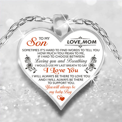 Collar Corazón de Durazno - Dije de Amor para Cadena de Suéter - Image 22