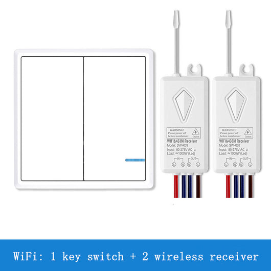 Panel de Control Remoto Inalámbrico 220V sin Cables - Domótica Inteligente - Image 4