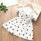 Vestido Infantil de Verano Estilo Coreano con Tirantes