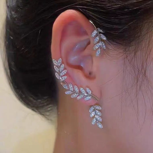 Aretes de Diamante Brillante con Clip Mariposa 2 en 1 - Image 14