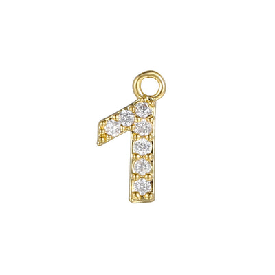 Joyas Chapadas en Oro con Números de Año de Nacimiento Personalizables - Image 25