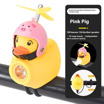 Luces LED para Bicicleta Infantil con Claxon de Pato - Image 9