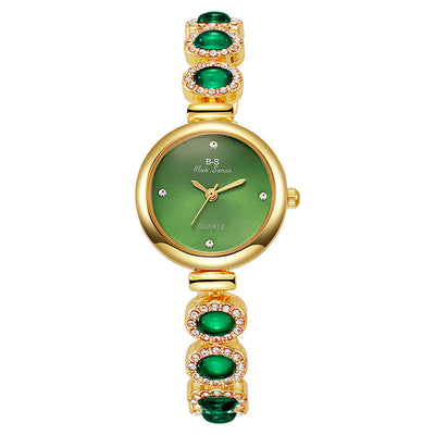 Reloj de Pulsera Elegante para Mujer con Dial Redondo y Diamantes - Image 21