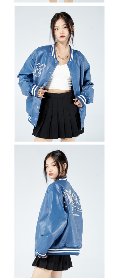 Chaqueta de Cuero PU Unisex - Estilo Urbano para Otoño e Invierno - Image 22