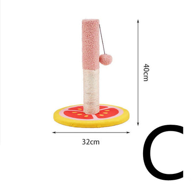 Árbol Rascador Compacto para Gatos con Columna de Sisal y Pelota Interactiva - Image 4