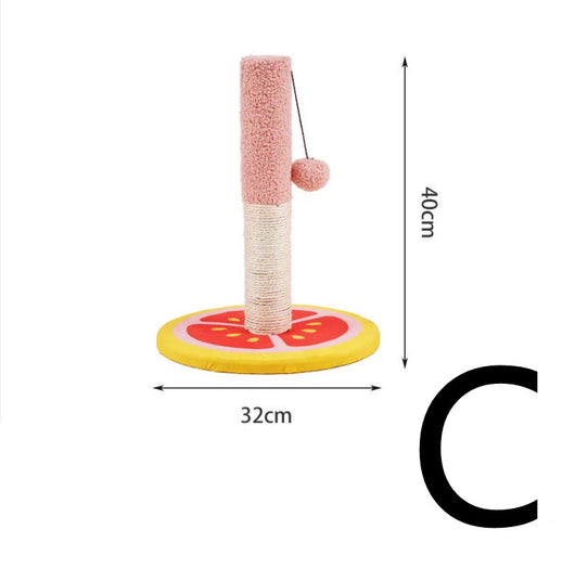 Árbol Rascador Compacto para Gatos con Columna de Sisal y Pelota Interactiva - Image 4