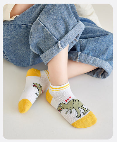 Calcetines de Malla Finos de Dibujos Animados para Niños - Image 14