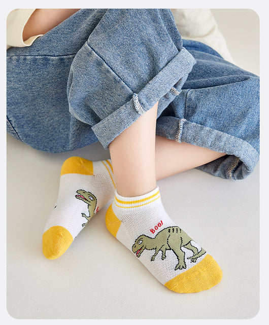 Calcetines de Malla Finos de Dibujos Animados para Niños - Image 14