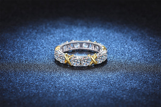 Anillo de Dos Colores Entrelazados para Mujer - Image 8