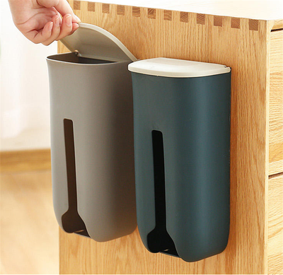 Organizador de Bolsas de Plástico Adhesivo para Cocina - Capacidad Grande sin Perforaciones - Image 3