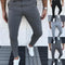 Pantalones Casuales de Color Liso