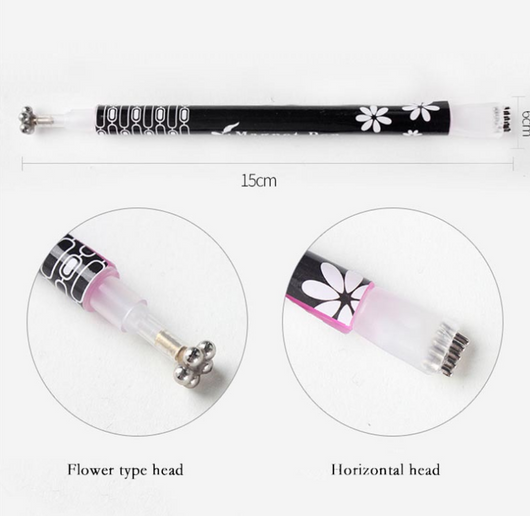 Bolígrafo Magnético Doble Punta con Diseño de Flor de Cerezo para Nail Art - Image 5